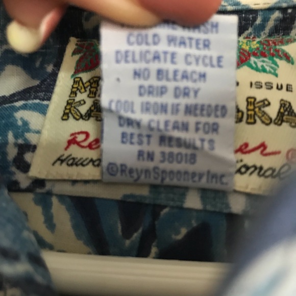 🎄$32 LIMITED EDITION 2007 - REYN SPOONER - SIZE M - Picture 5 of 7